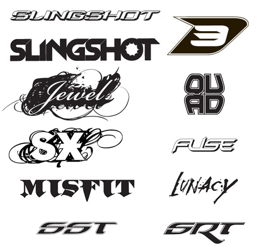Slingshot logos